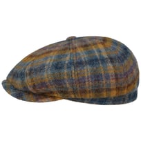 Hatteras Shetland Plaid Flatcap by Stetson - 99,00 &euro;