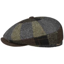 Hatteras Wool Mix Patchwork Flatcap by Stetson - 99,00 &euro;