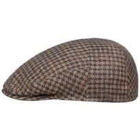 Houndstooth Tweed Driver Flatcap by Stetson - 149,00 €