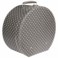 Hutkoffer Grau-P�nktchen by Lierys - 79,95 &euro;