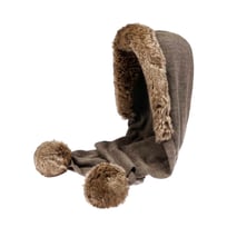 Lumia Schalhaube mit Pompon by Gebeana - 99,00 &euro;