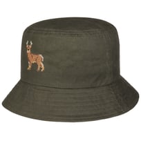 Reindeer Waxed Cotton Bucket Stoffhut by Lipodo - 29,95 &euro;