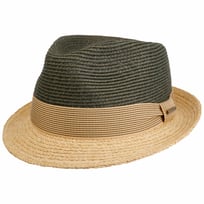 Twotone Toyo Trilby Raffiahut by Stetson - 89,00 &euro;