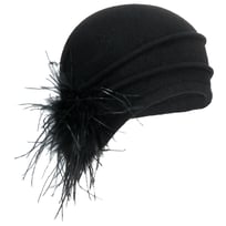 Walkm�tze mit Federn by bedacht - 119,00 &euro;
