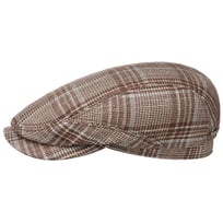 Wool Silk Check Flatcap by Stetson - 89,00 &euro;