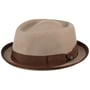 Diamond Crown Pork Pie Filzhut by Lierys beige