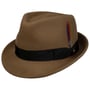 Elkader Trilby Filzhut by Stetson hellbraun