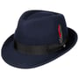 Elkader Trilby Filzhut by Stetson blau