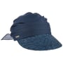 Ansali Strohvisor Cap by Seeberger dunkelblau