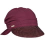 Ansali Strohvisor Cap by Seeberger pflaume