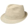 Geneva Trilby Leinenhut by Stetson beige