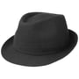 Geneva Trilby Leinenhut by Stetson schwarz