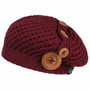 Nelly Strikket Beret by Chillouts bordeaux