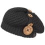 Nelly Strikket Beret by Chillouts svart