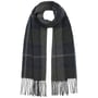 Lambswool Karo Schal by McBURN blau