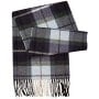 Lambswool Karo Schal by McBURN lila