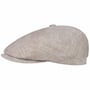 Brooklin Leinen Schirmmütze by Stetson beige