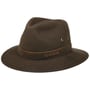Avasun Waxed Cotton Traveller by Stetson dunkelbraun