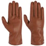 Lederhandschuhe mit Wollfutter by Roeckl braun