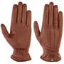 Raffung Damenhandschuhe by Roeckl braun
