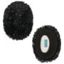 Glitter Earbags Ohrenwärmer schwarz