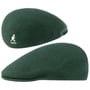 Seamless Wool Gatsby 507 Flatcap by Kangol dunkelgrün