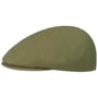 Seamless Wool Gatsby 507 Flatcap by Kangol dunkeloliv
