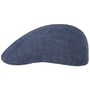 Madison Leinen Flatcap by Stetson blau