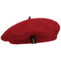 Wool Baske by Borsalino bordeaux