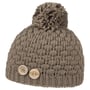 Nora Kinder Pudelmütze by Chillouts beige