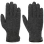 Walkhandschuhe mit Lederpaspel by Roeckl anthrazit