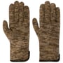 Walkhandschuhe mit Lederpaspel by Roeckl beige-meliert