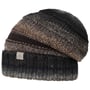 Bernardo Oversize Beanie med Fold by Lierys brun-svart
