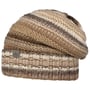 Bernardo Oversize Beanie med Fold by Lierys beige-brun