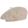Virgin Wool Beret for Women by Seeberger beige