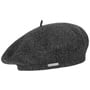 Virgin Wool Beret for Women by Seeberger anthracite