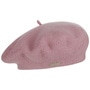 Virgin Wool Beret for Women by Seeberger rose