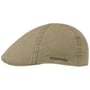 Texas Organic Cotton Flatcap by Stetson dunkelbeige