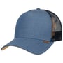 Linen Snapback Mesh Cap by Djinns dunkelblau