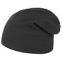 Boston Oversize Jerseymütze by Lipodo schwarz