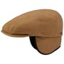 Kent Wool Ohrenklappen Flatcap by Stetson camel