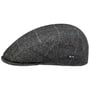 Flatcap mit Karomuster by Lipodo anthrazit
