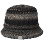 Alesund Strikket Hatt by Lierys brun-svart