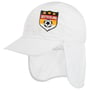 Deutschland WM Nackenschutz Mütze by Döll weiß