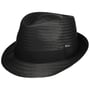 Málaga Trilby Strohhut by Lipodo schwarz