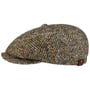 Hatteras Herringbone Cap by Stetson beige