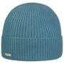 Sporty Kaschmir Umschlagmütze by Seeberger blau