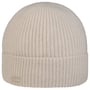 Sporty Kaschmir Umschlagmütze by Seeberger hellbeige