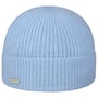 Sporty Kaschmir Umschlagmütze by Seeberger hellblau