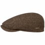 Belfast Classic Wool Flatcap by Stetson braun-schwarz